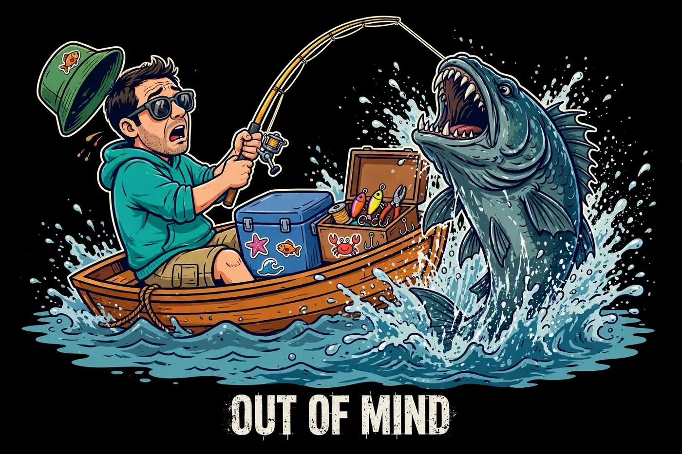 Big Fish Tee — BACK