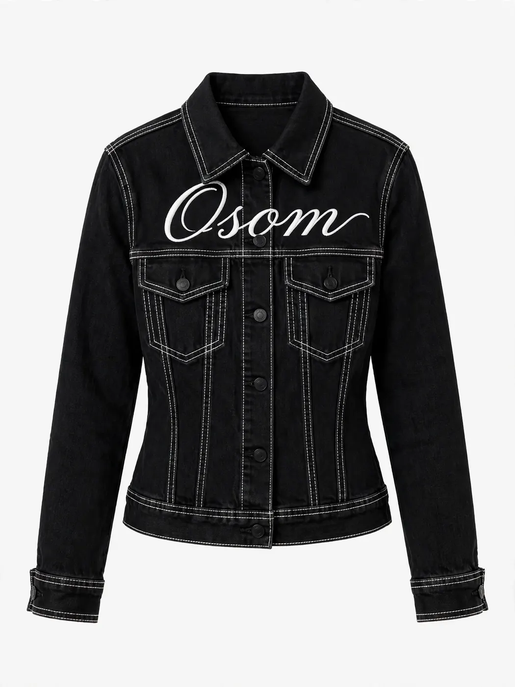 Women's Jacket — White Stitch — FRONT