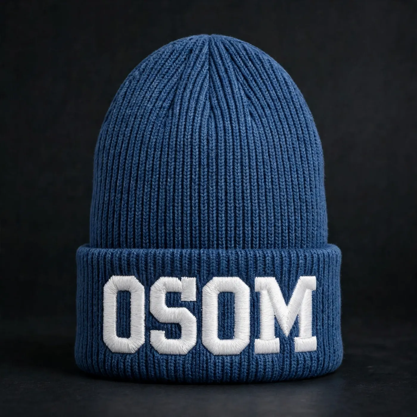 Beanie — Blue Block — 
