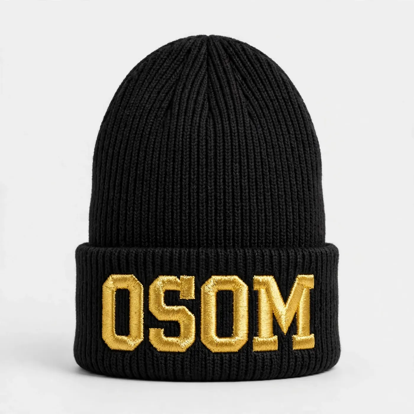 Beanie — Gold Block — 