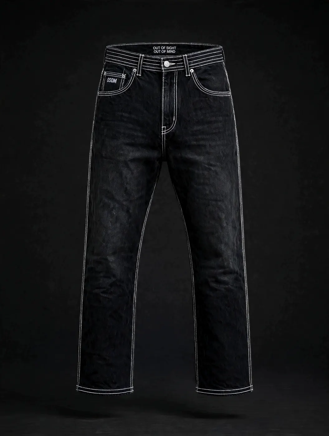 Men's Jean — White Stitch — FRONT