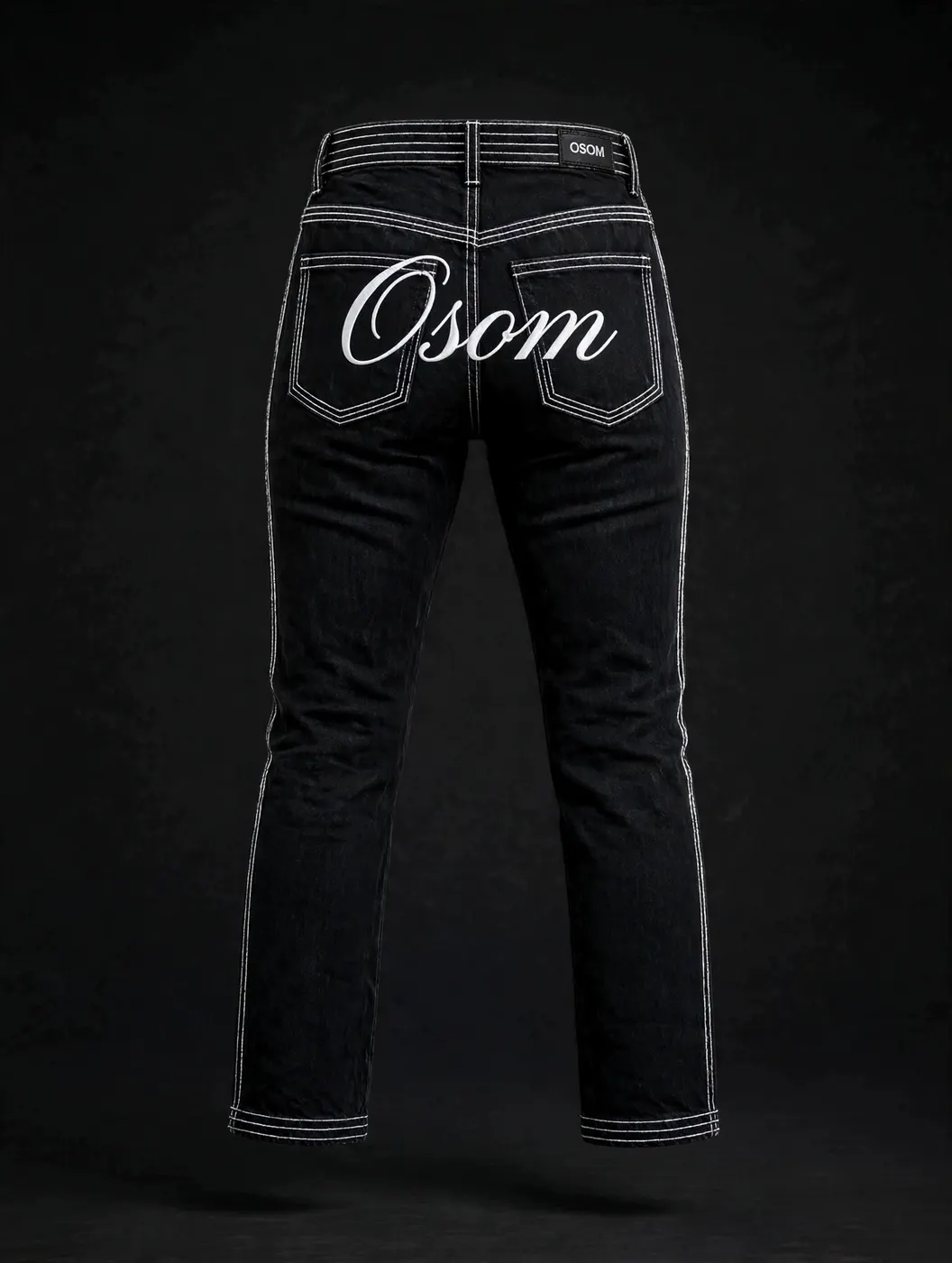 Women's Jean — White Stitch — BACK