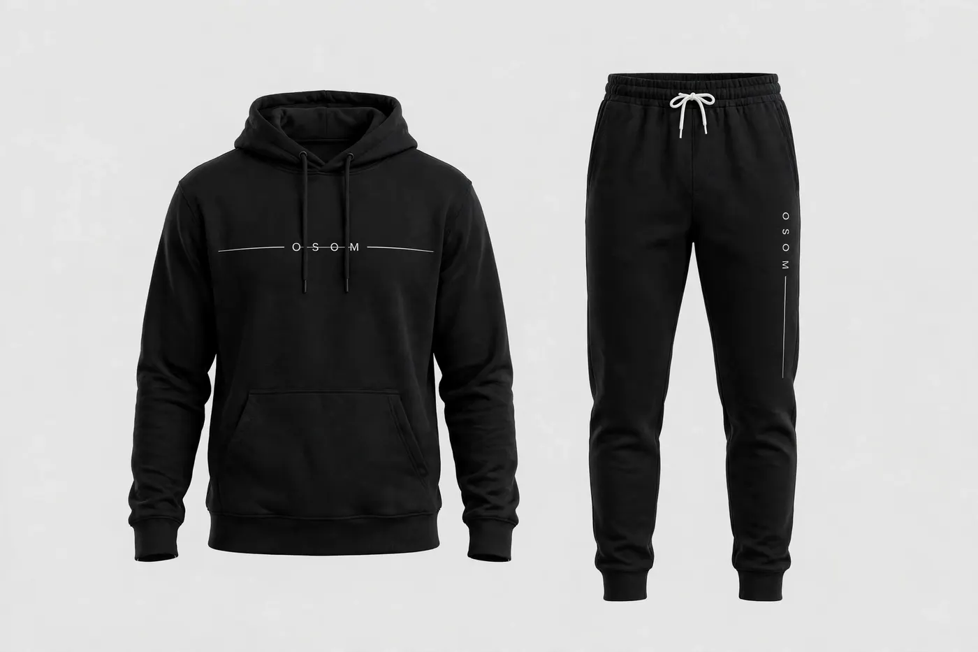 Black Sweatsuit — 