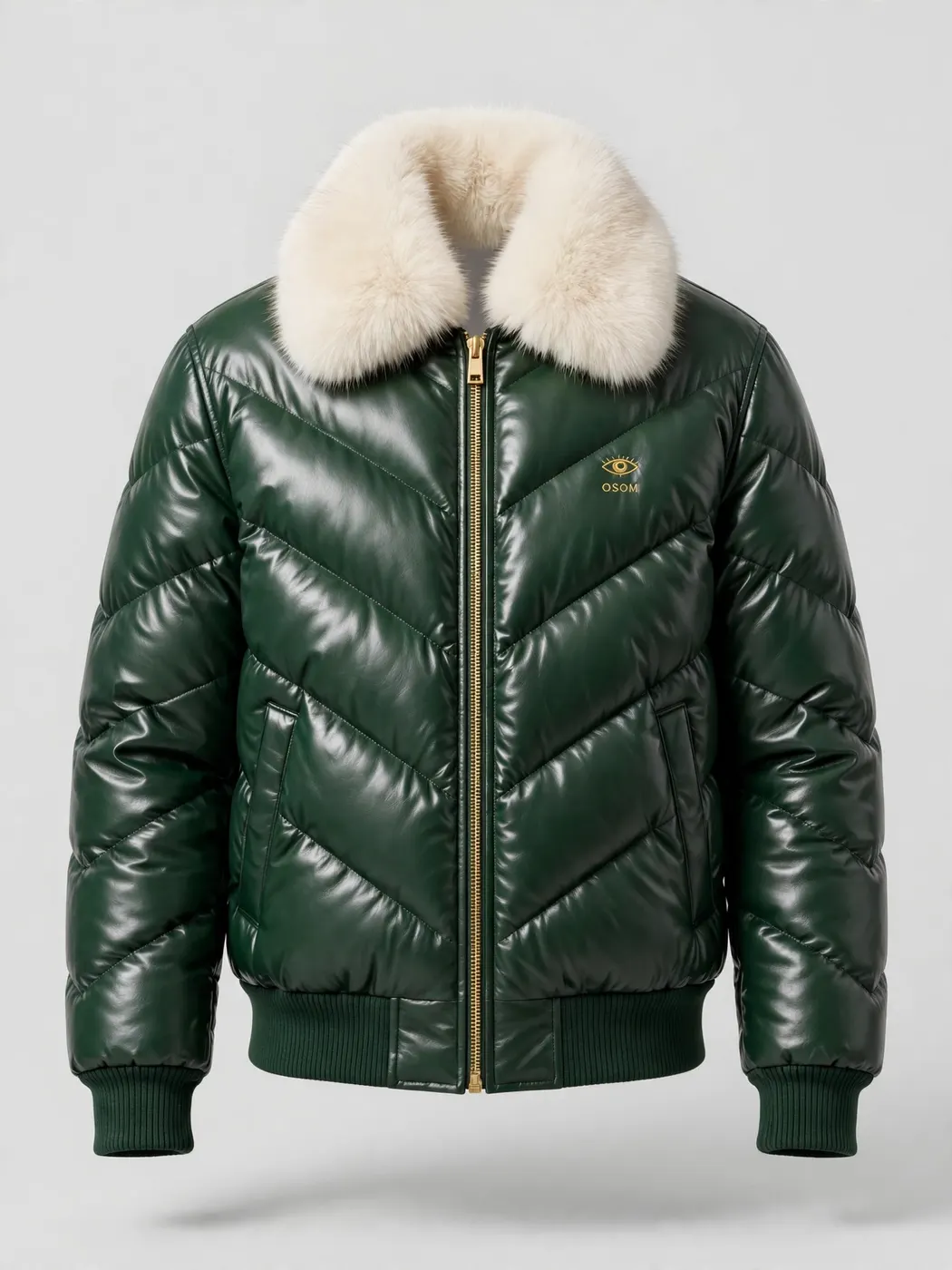 Green Fur Bomber — 