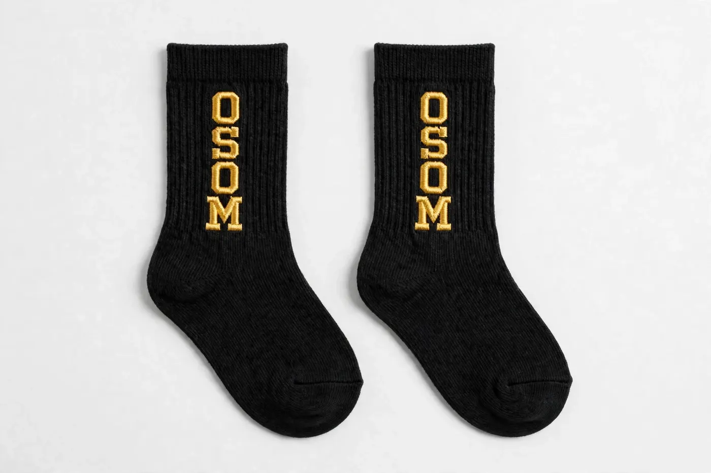 Kids Socks — Gold Block — 